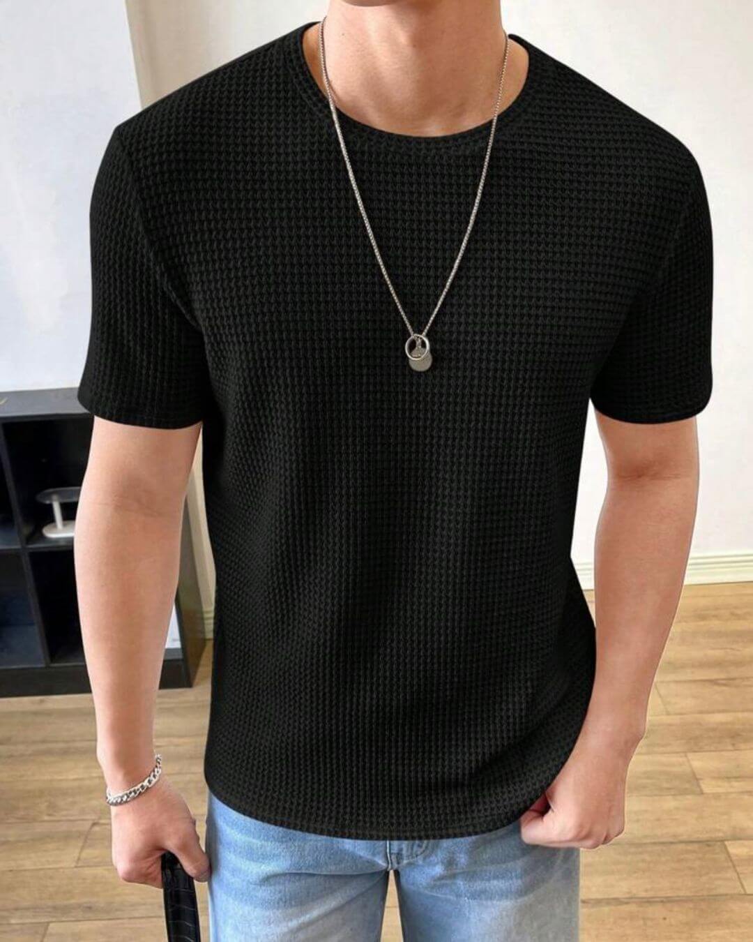 Camisetas texturizadas
