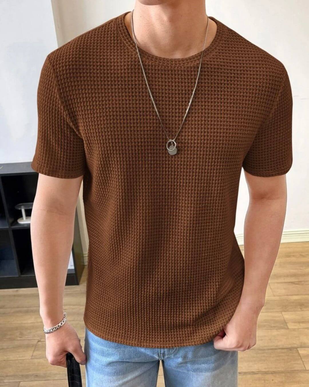 Camisetas texturizadas