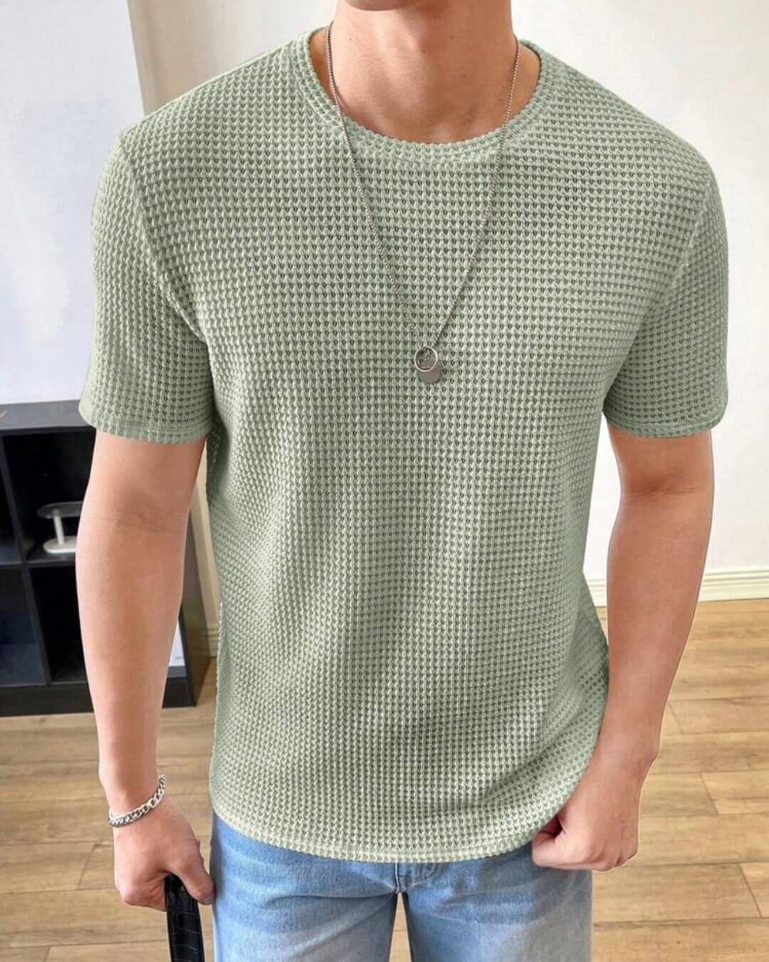 Camisetas texturizadas