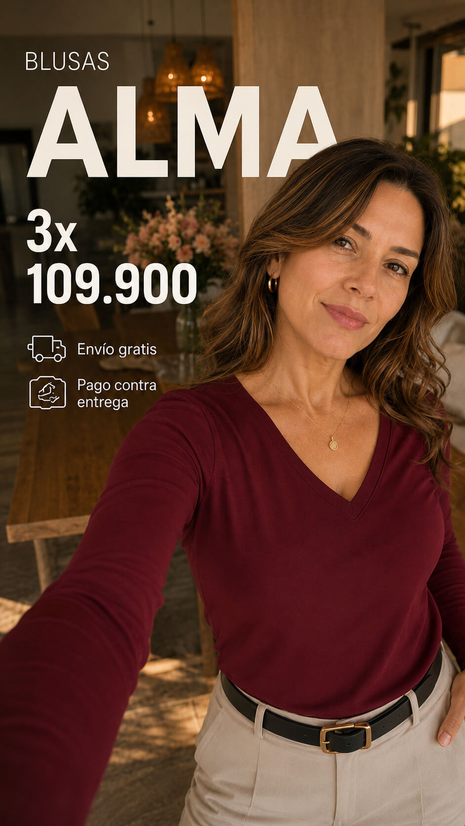 Blusas Navia