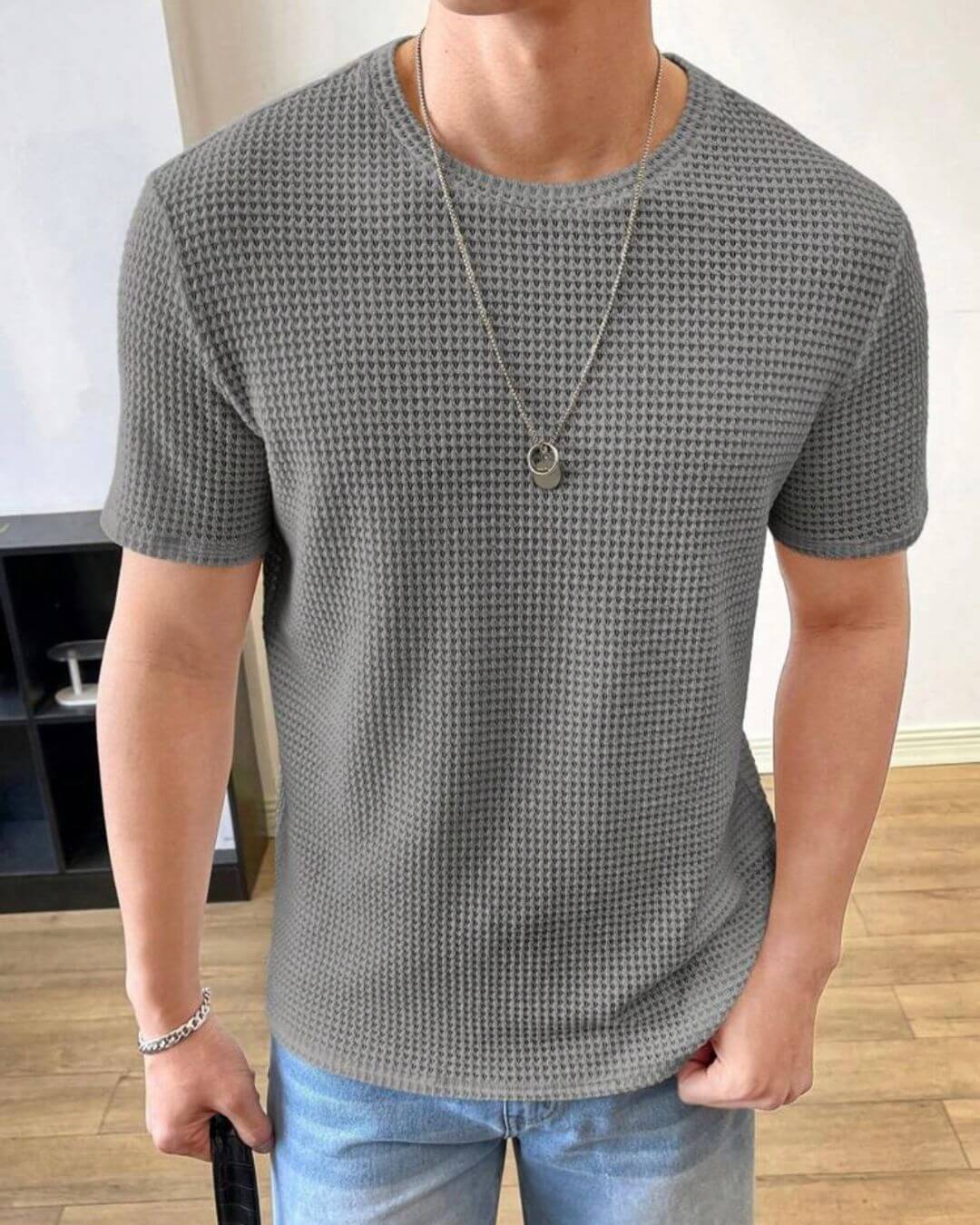 Camisetas texturizadas