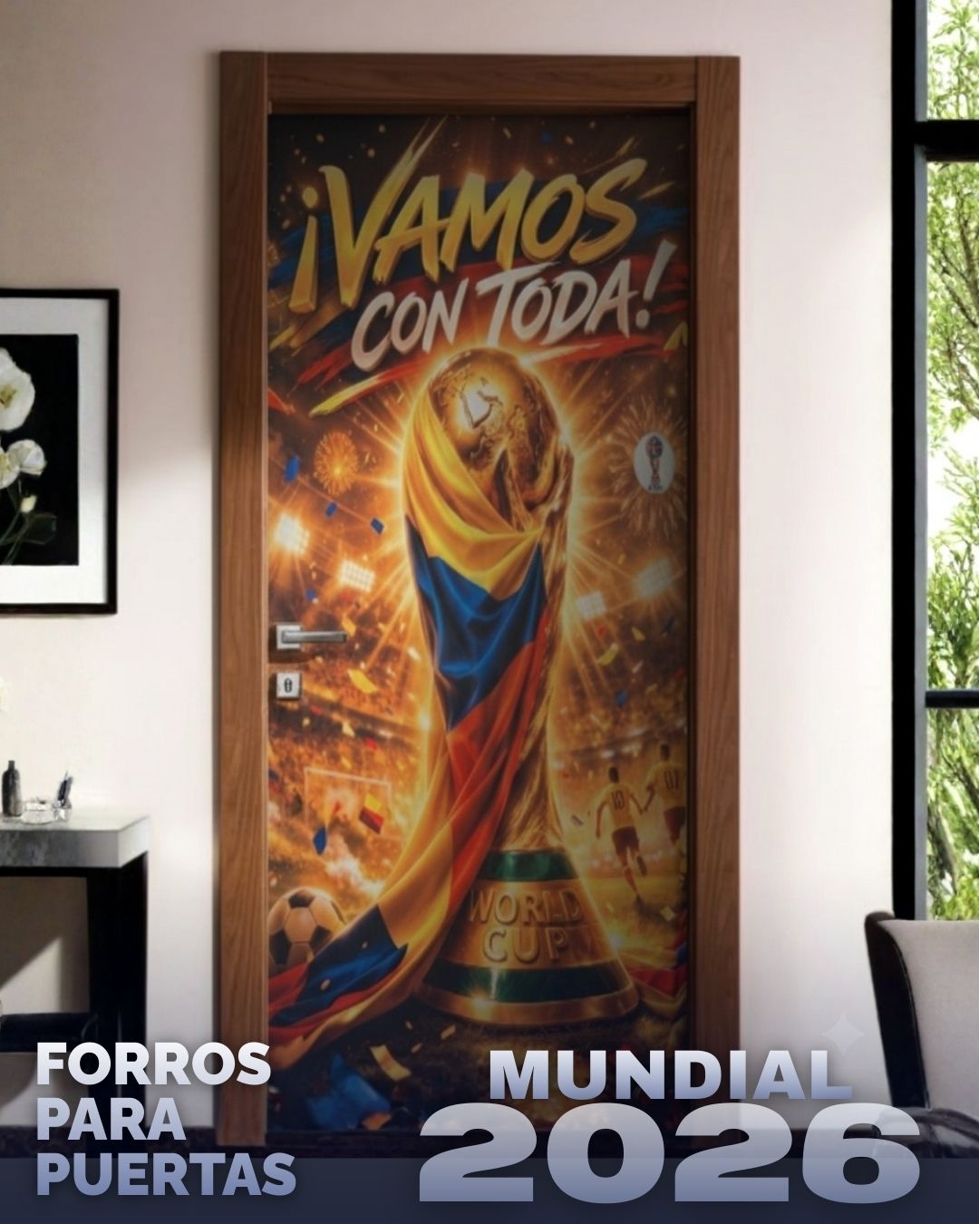 Funda puerta mundial