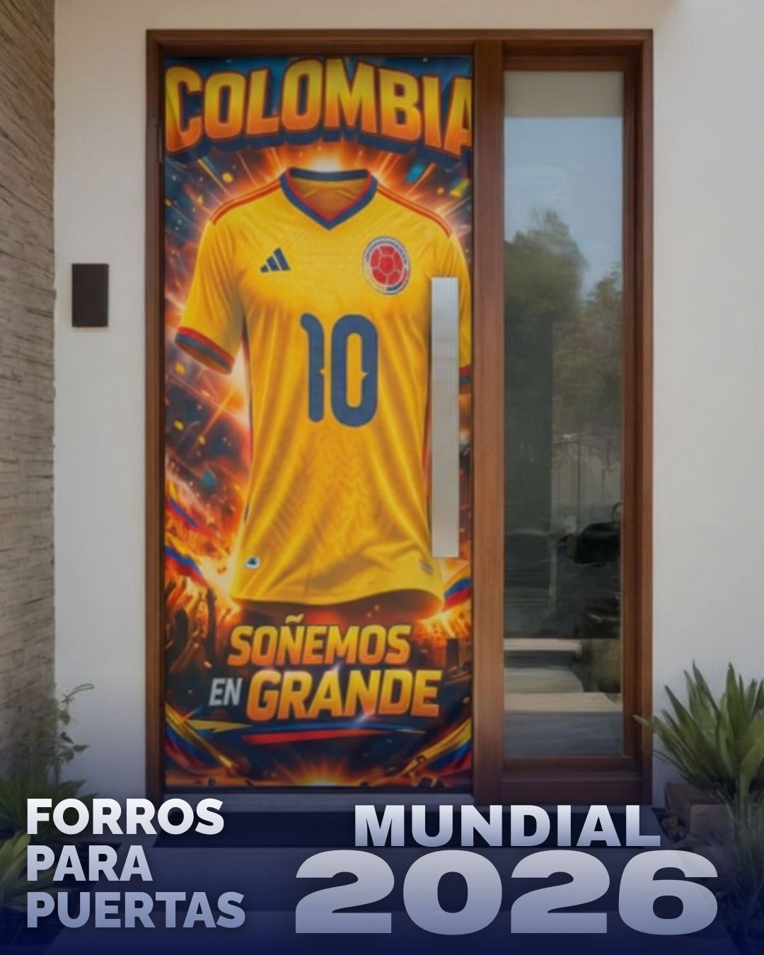 Funda puerta mundial