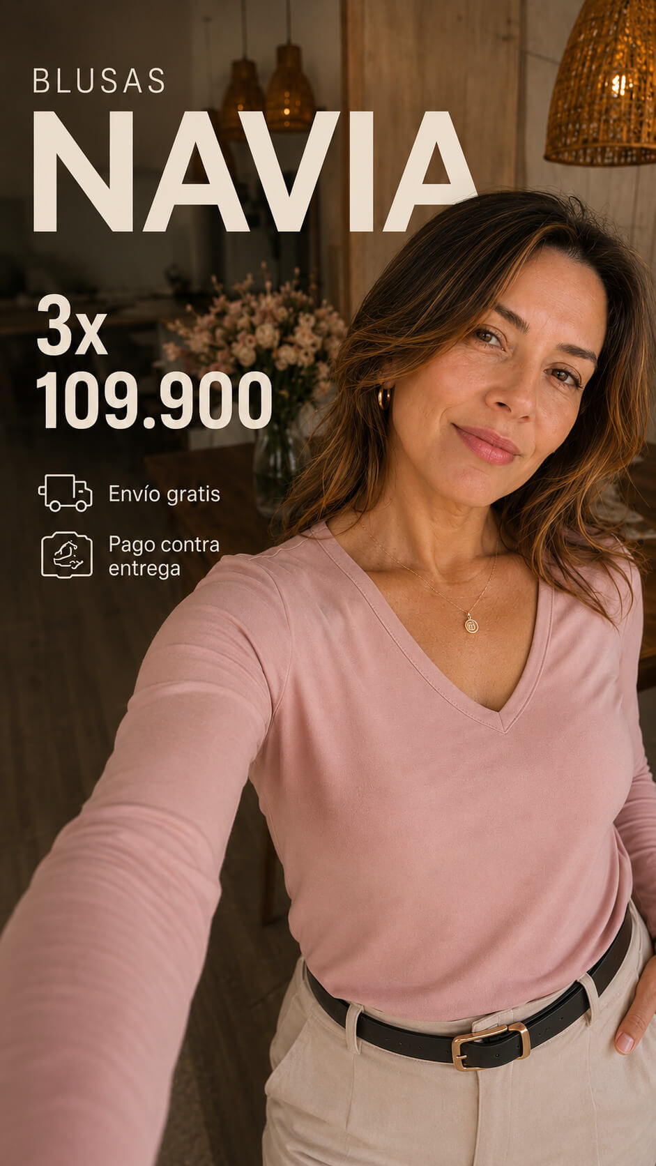 Blusas Navia