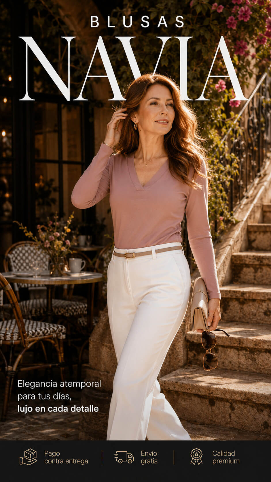 Blusas Navia